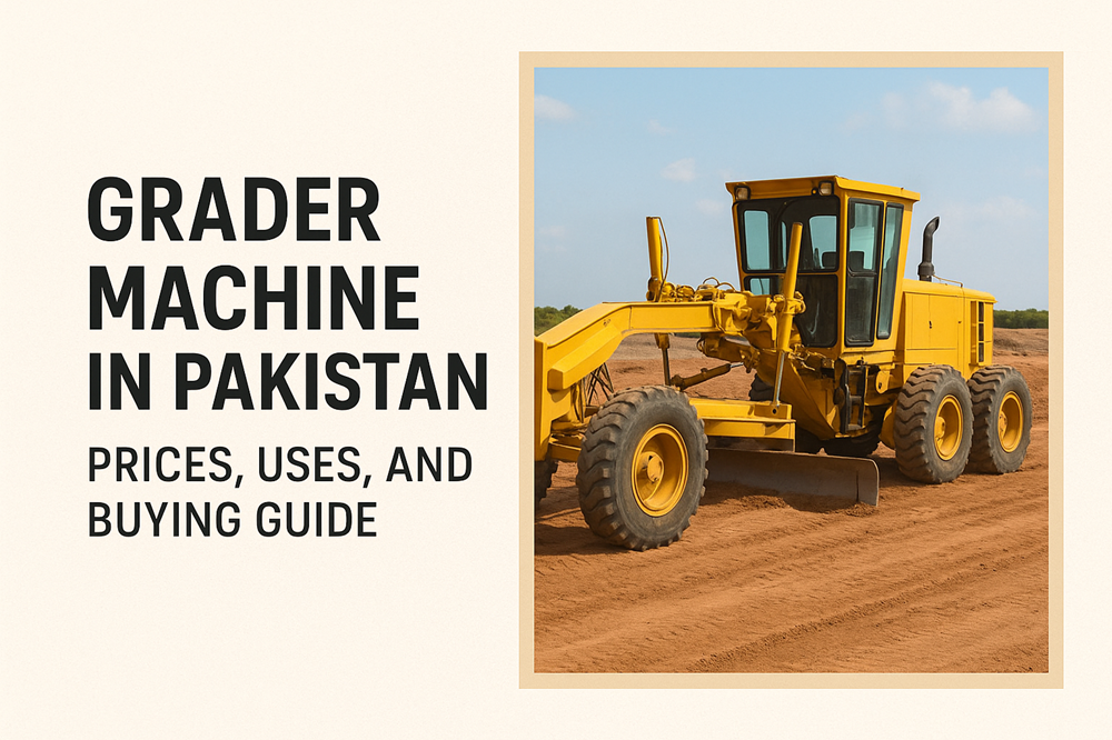 Grader Machine in Pakistan – Prices, Uses, and Buying Guide