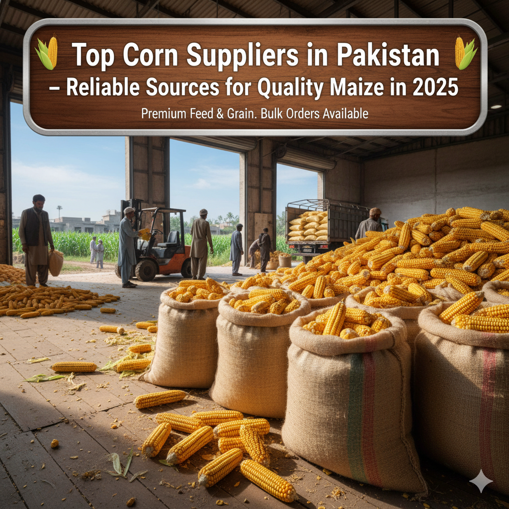 Top Corn Suppliers in Pakistan – Reliable Sources for Quality Maize in 2025