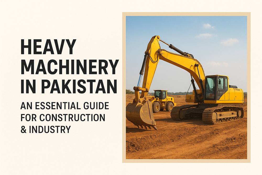 Heavy Machinery in Pakistan – An Essential Guide for Construction & Industry