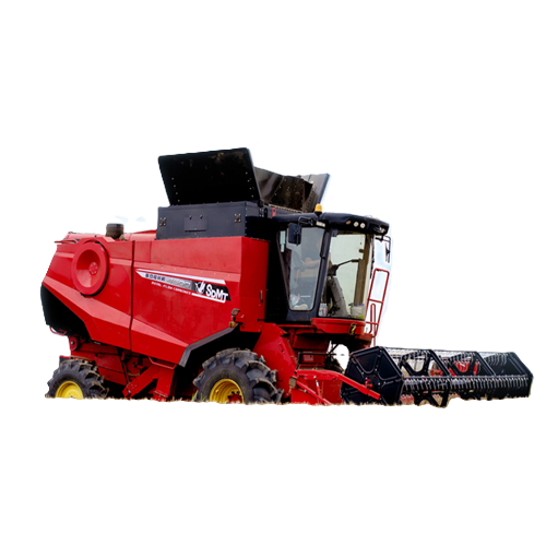 Red Agricultural Combine Harvester: U & Me Traders in Pakistan
