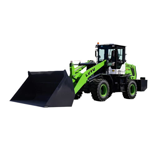 U & Me Traders in Pakistan: Green Wheel Loader with Black Bucket 