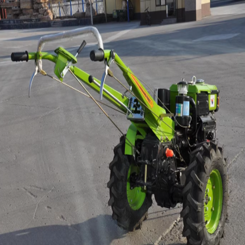 WL 121 Walking Tractor Operating as Hoeing Machine in Pakistani Farm